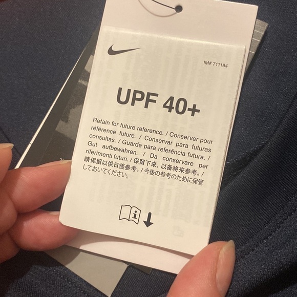 Nike Women's Chicago Bears Dri-Fit NFL Pull Over Long Sleeve Navy Shirt (Medium) - Picture 9 of 13